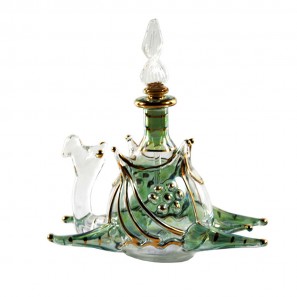 Sitting Camel Glass Decorative Perfume Bottle